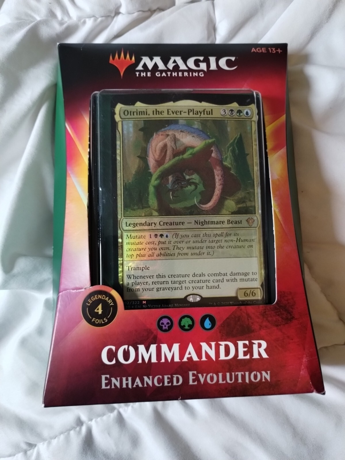 MAGIC THE GATHERING ENHANCED EVOLUTION Commander Deck Sealed MTG Deadly