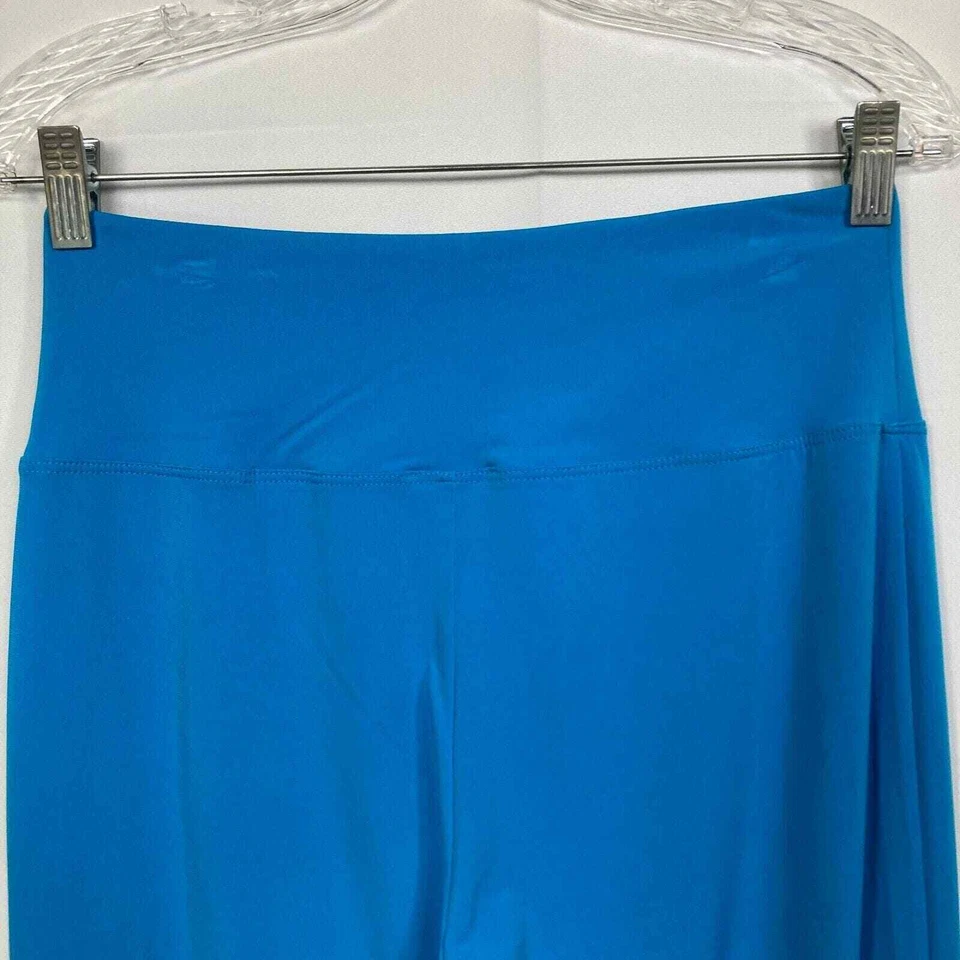 Antthony Originals Pants Womens Sz S Blue Knit Stretch Pull On Capri Hi Waist - Image 4 of 4