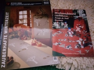 RICO DESIGN WEIHNACHTSZEIT & STICK-IDEE MAGISCHE WINTERZEIT KREUZSTICHBROSCHÜREN