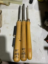 Vintage Shopsmith Wood Turning Lathe Chisels Set Tools Woodworking