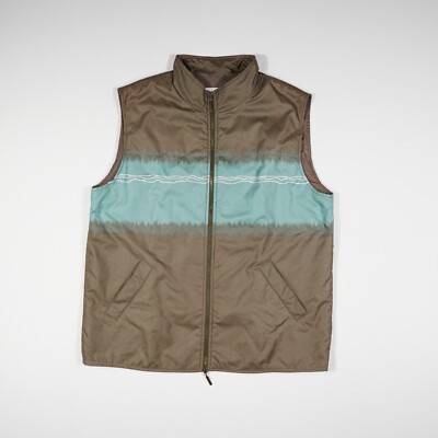 BIANCA Damen Weste Gr. 40 Khaki Türkis Outdoor Weste Leicht Stehkragen Zip Ärmel
