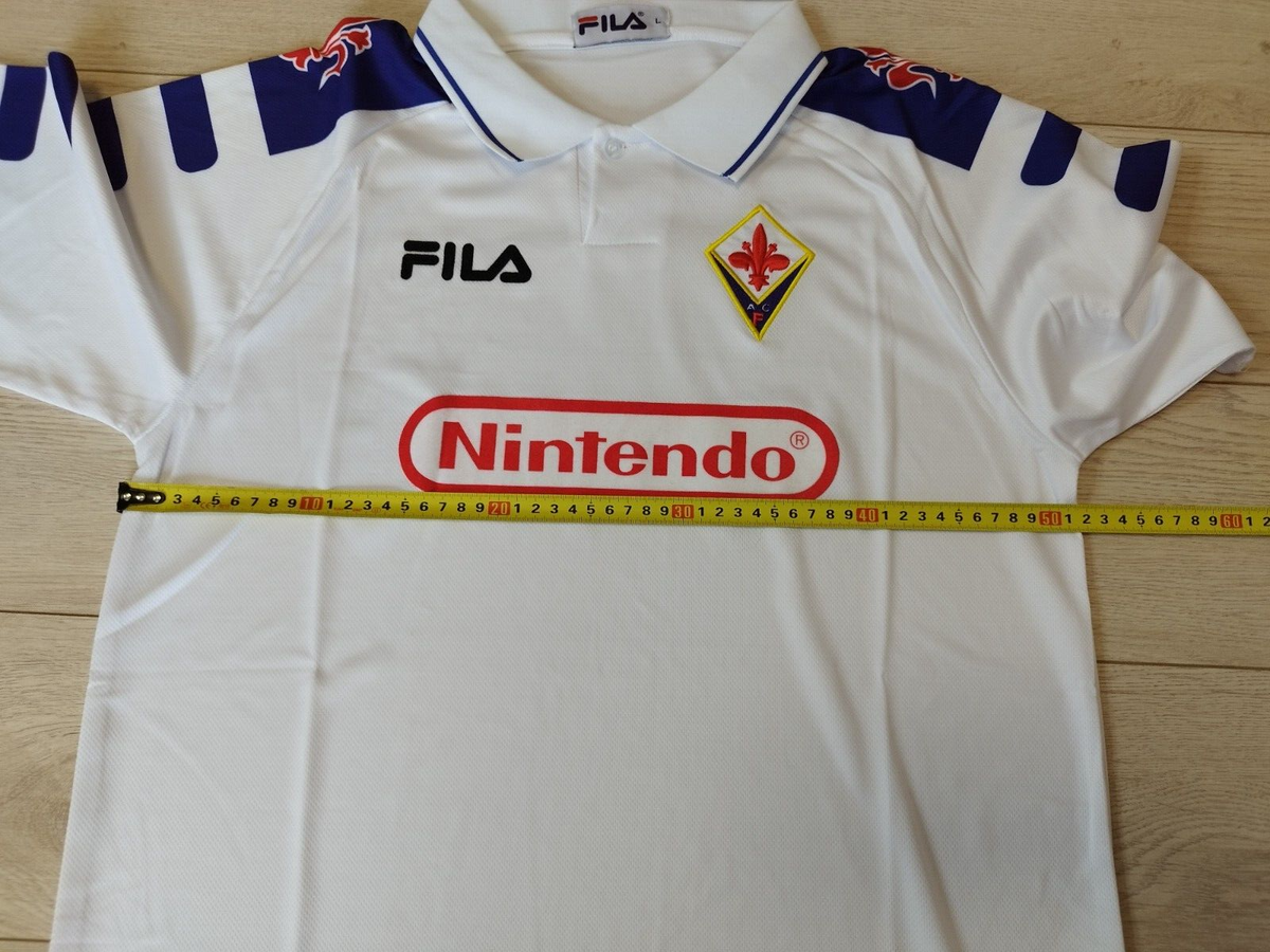 Sz L adult Fiorentina football jersey FILA vintage Retro replicas