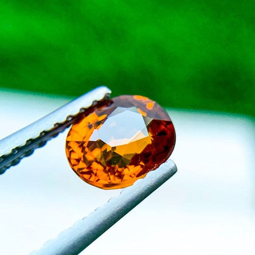 Spessartite Garnet 1.10 ct Natural Loose Gemstone Mandarin Orange Oval NAMIBIA