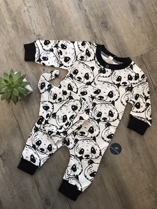 panda sleepsuit