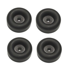 4 XL Big Daddy Amplifier Feet, Amp head, Speaker Cabinet Feet 2 1/2" Wide 1"High