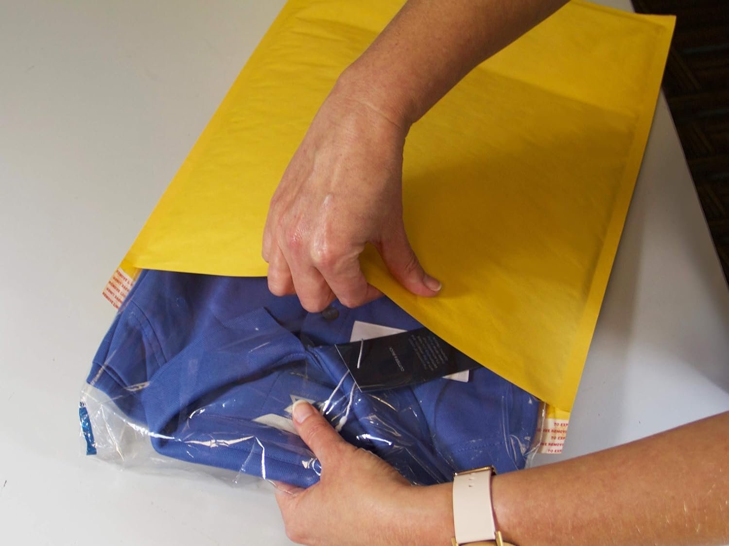 Holpack Kraft Bubble Mailers #2 - 8.5x12.5" - Case Of 100- Made In Usa - Foto 12