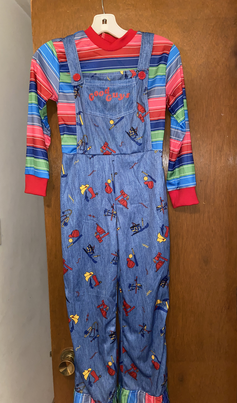 Chucky Good Guys Costume Halloween Costume Cosplay On… Gem