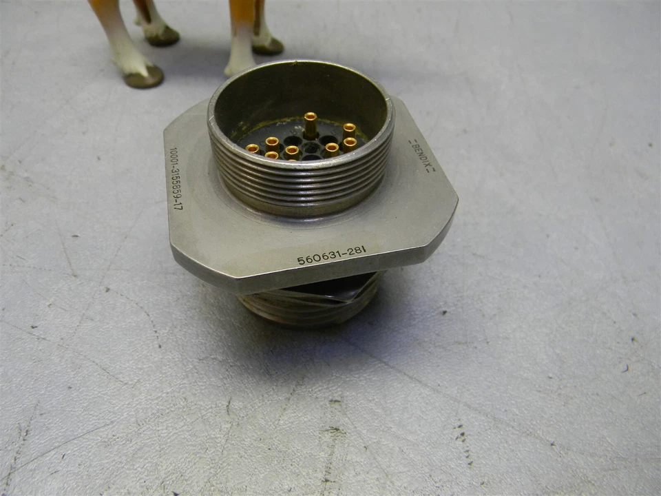 Bendix 560631-28I 24 pin Circular Connector Heavy Duty 10001-3155859-17 - Image 3 of 4