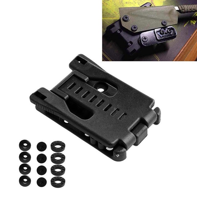 Camping Multifunctional Tool K Sheath Scabbard Clamp Waist Back Belt Clip Pocket