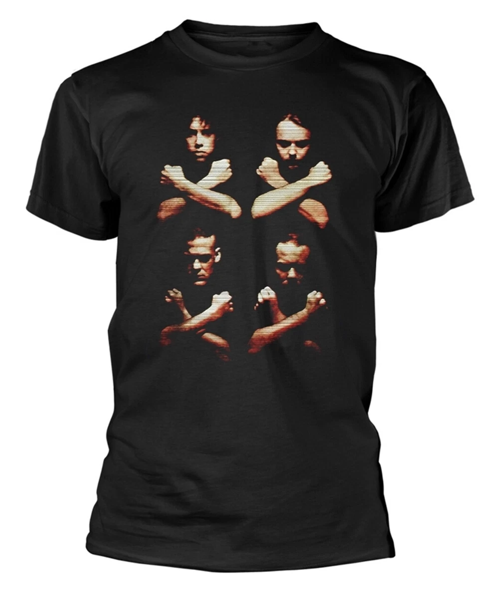 Metallica Birth Death Crossed Arms Negro Camiseta NUEVO Y