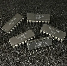 5pc Microchip SG2524BN Regulating Pulse Width Modulator I.C. DIP-16P **NOS