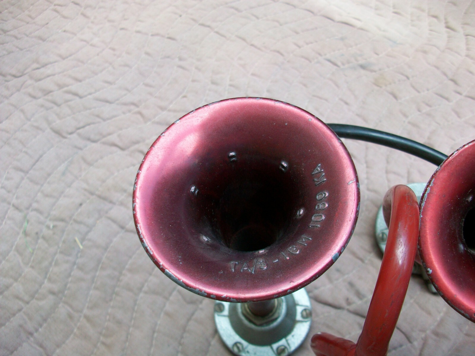 FIAMM ROAD MASTER TA/3 R AIR HORNS MC/2I FOR FERRARI 250 CABRIOLET GT SERIES II