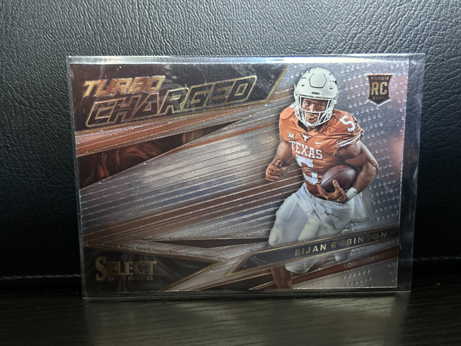 2023 Panini Select Draft Picks - Turbocharged #TC-BR Bijan Robinson (RC)