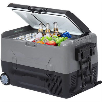 45L 48 Quart RV Car Fridge with Dual Zone APP Control, 4 -68  12/24V DC & 110-24