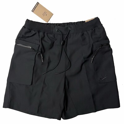 Nike Tech Pack Woven Utility Shorts FB7528-010 Black (Men s Medium) M
