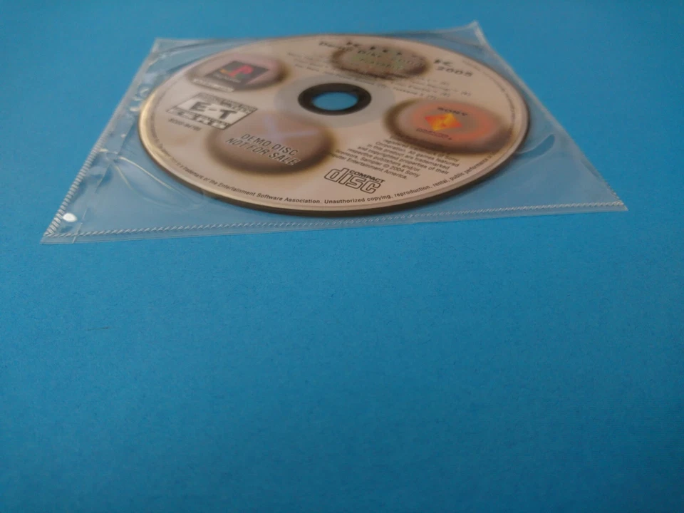 PLAYSTATION 1 KIOSK DEMO DISC (2004-2005) PS1 - NEW SEALED IN ORIGINAL SLEEVE - Image 4 of 4