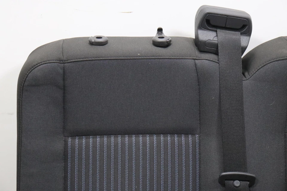 Ford Transit-350 2017-2019 tercera fila asiento lateral del pasajero fabricante original negro_CB Foto 4 de 4