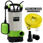 Submersible Water Pump Electric Dirty Clean Pool Flood 1100w 20m Heavy Duty Hose