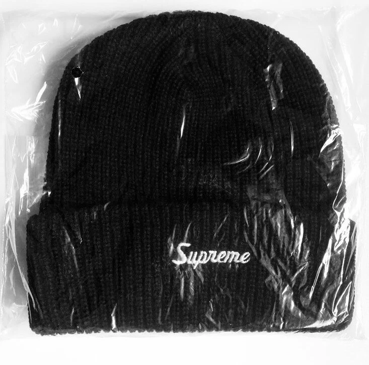 SUPREME FW24 Loose Gauge Beanie BLACK