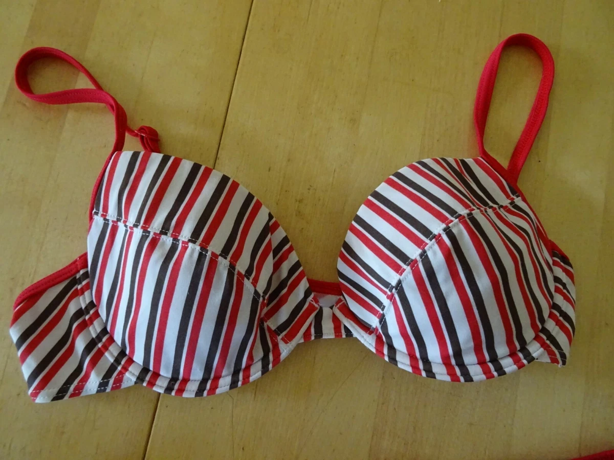 vergeben Quartal Index esprit bikini rot weiß gestreift ein Feuer