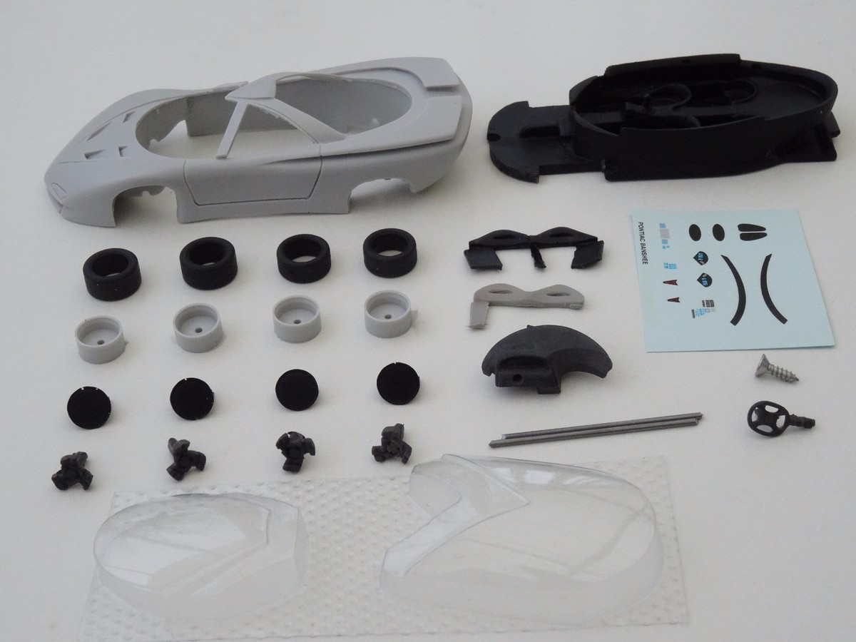 Alezan Models 1/43 – Pontiac Banshee 1988, Kit Résine Concept Car