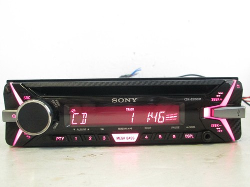 Sony CDX-G3100UP Single Disc CD MP3 USB 