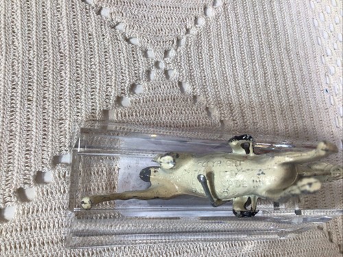 Vintage England Metal Soldiers /Horses / Cavalry /~ Lot Of 5 Gray Horses - Picture 4 of 14
