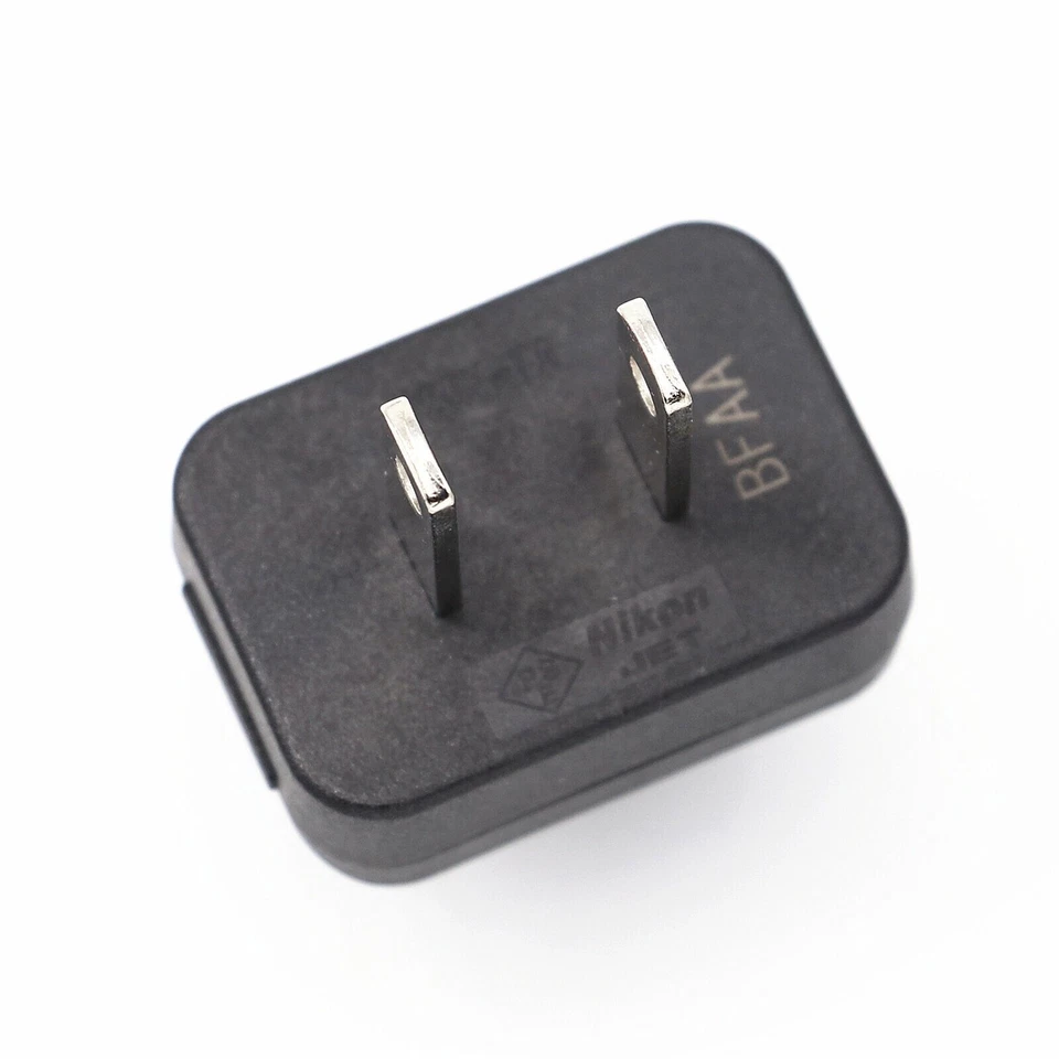 Enchufe de CA plegable Nikon para cargador de batería MH-25 MH-25A D810 D850 D750 V1 D600 Foto 2 de 4