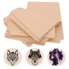 Tattoo Practice Skin Silicone Sheets Double Sided Realistic Training Pad for