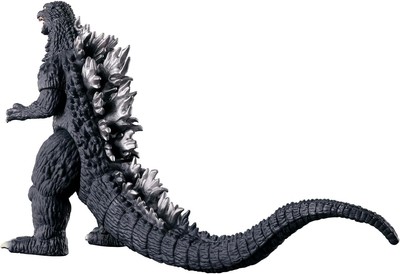 New BANDAI Movie Monster Series Godzilla (2002) ABS Figure from