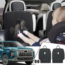 Hyundai Palisade 2020-2025 Accessories Backrest Mats Behind 2nd Row Back Covers