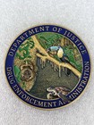 Drug Enforcement Belize Belmopan Country Office Federal DEA Police Coin — photo 10