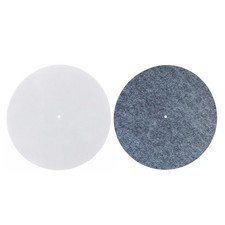 3MM Thick Anti-Static Felt Platter Turntable Mat Anti-Vibration Slipmat Audiophi