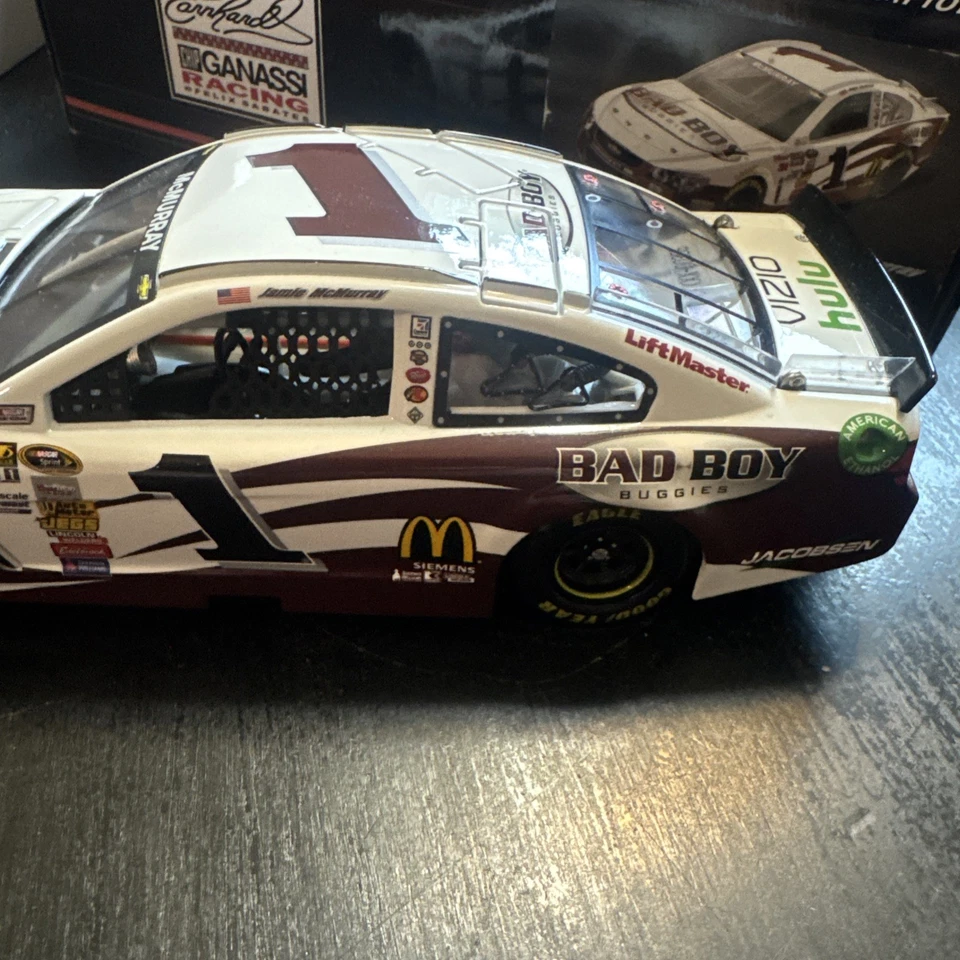 2013 Jamie McMurray 1 Bad Boy Buggies 1/24 Lionel Nascar Diecast 1/412 - Image 2 of 4