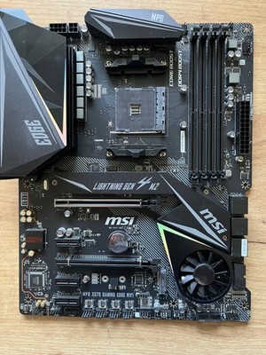 MSI MPG X570 Gaming Edge WiFi AMD AM4 DDR4 Gaming Motherboard HIGH END!