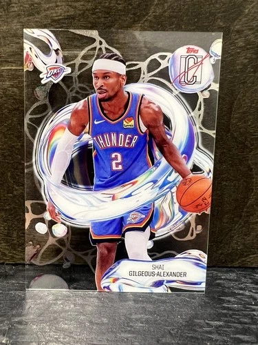 2025 Topps Signature Shai Gilgeous-Alexander Base (RAW)