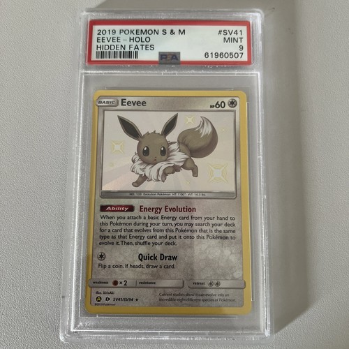 Eevee graded PSA 9 for sale on eBay
