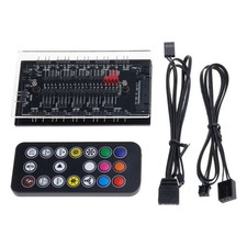 ARGB and PWM HUB 12V/4pin RGB 5V/3Pin ARGB Fan PWM HUB Extension Cable Adapter