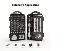 Portable Magnetic Precision Tool Set with Strong  Bits – Reliable – T017