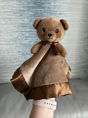 Ugg brown Teddy Bear Soft Baby Comforter Blanket Soother toy blankie  UK