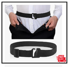 Shirt Stays Belt Crop Top Tuck Waist Band Belt Style Shirt Stay Adjustable Elast