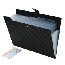 Expanding File Folder 7 Pocket Accordion File Organizer with Labels 1