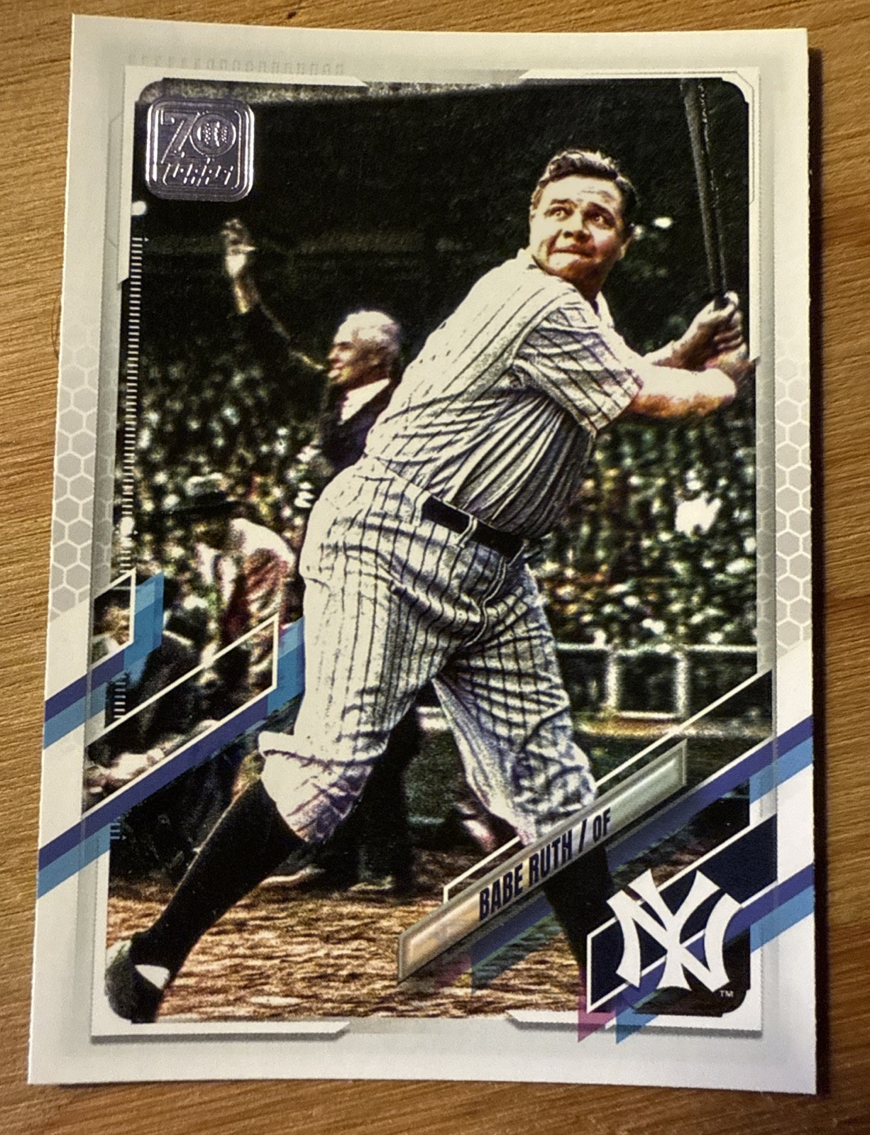 2021 Topps Series 1- Legend Variation #81 Babe Ruth SP