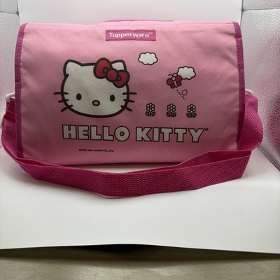 Tupperware Hello Kitty Lunch Bag Cooler With Accessories