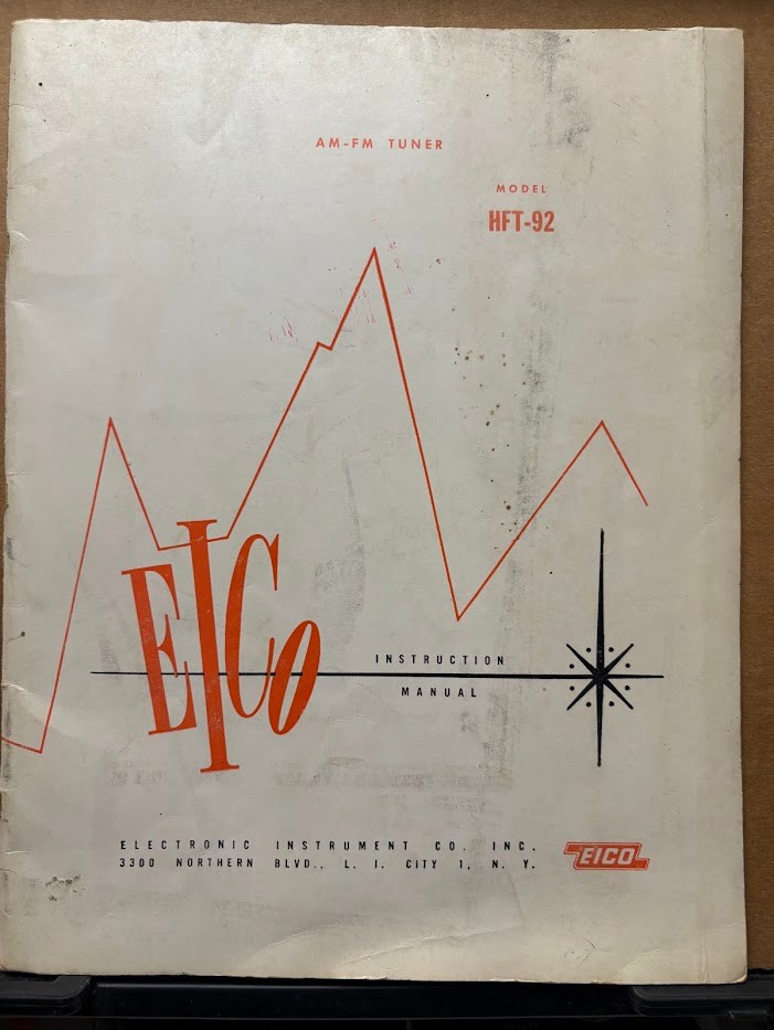 Eico HFT-92 vintage audio equipment - eBay listing photo 3