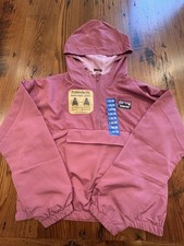 NEW Avalanche Youth Packable Quarter Zip Hooded Jacket Size Large 14/16 