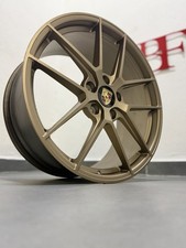 1x Genuine Porsche Taycan 9J1 II Wheels 21 Inch 9J1601025CK Neodyme Gold 21”