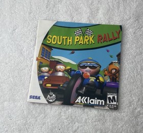 South Park Rally (Sega Dreamcast, 2000) Complete -CIB -Tested- Free Ship