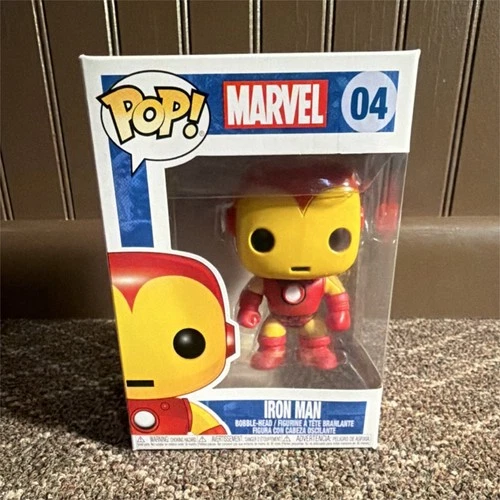 Funko Pop! Vinyl: Marvel - Iron Man #04 Bobblehead Figure Standard Size