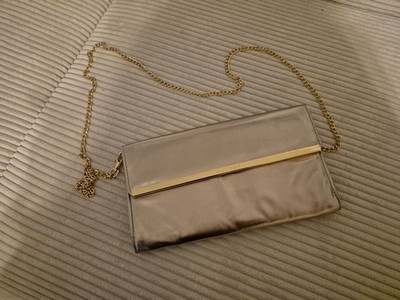 Maro Tozzi Clutch Tasche gold bronze Neuwertig